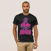 Bodybuilding Fer Grec Dieu Force Gym T-shirt (Devant entier)