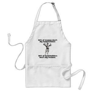 Bodybuilding Gay humor Standaard Schort