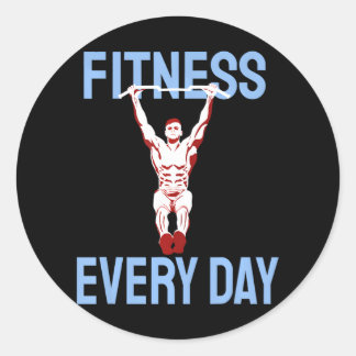 Bodybuilding Gewichtheffen Workout Fitness Elke Ronde Sticker