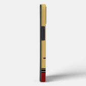 Bodybuilding gewichtheffer silhouet Personaliseren Case-Mate iPhone Case (Achterkant / Rechts)