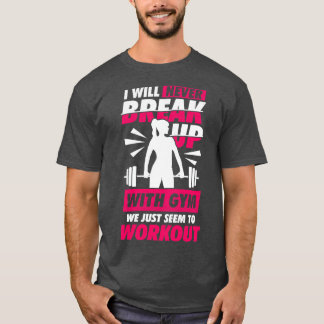Bodybuilding Gym Fitness Workout Girl Gift T-shirt