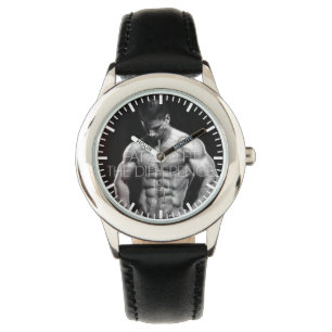 Bodybuilding Gym Motivation Horloge