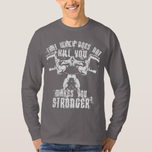 Bodybuilding Hefmotivatie - Squat T-shirt