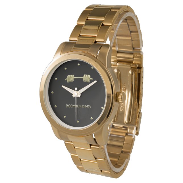 Bodybuilding Horloge (Gekanteld)