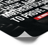 Bodybuilding Inspirerend Workout Quote Poster (Hoek)