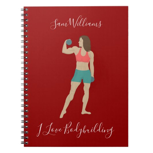 Bodybuilding Notitieboek (Voorkant)
