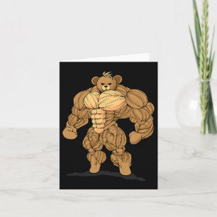 Bodybuilding Sterkte Sport Beer Kaart