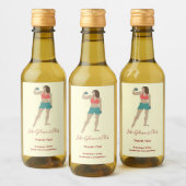 Bodybuilding Wijn Etiket (Flessen)