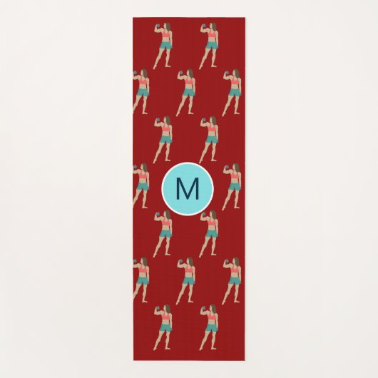 Bodybuilding Yogamat (Voorkant)