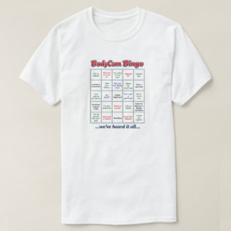 "BodyCam Bingo" (1) T-shirt