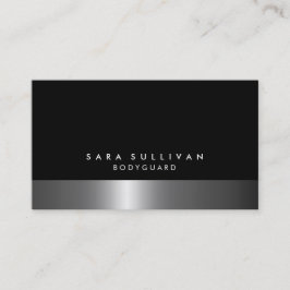 Bodyguard Bold DarkChrome SilverServices Visitekaartje
