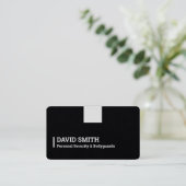 Bodyguard Premium Black Visitekaartje (Staand voorkant)