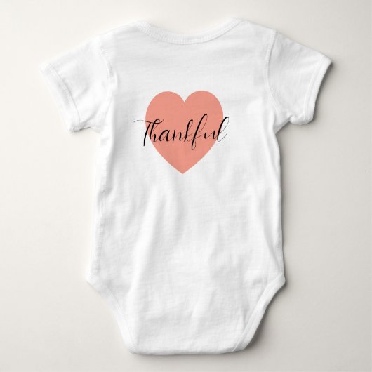 Bodysuit for Baby Unisex in Cotton (Achterkant)