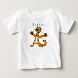 bodysuit is grappig, kattentijger ... baby bodysui