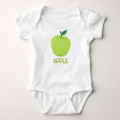 Bodysuit met Apple voor kinderen (Voorkant)