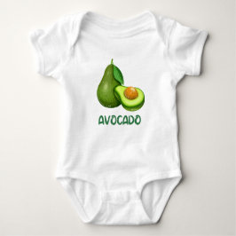 Bodysuit met avocado voor kinderen