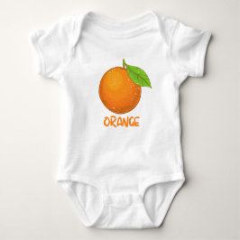 Bodysuit met sinaasappel voor kinderen