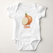 Bodysuit met ui voor kinderen (Voorkant)