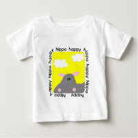 Bodysuit van de Tutu van het Baby van Hippo