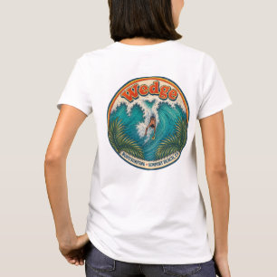 Bodysurfen op de WEDGE, Newport Beach, Ca T-shirt