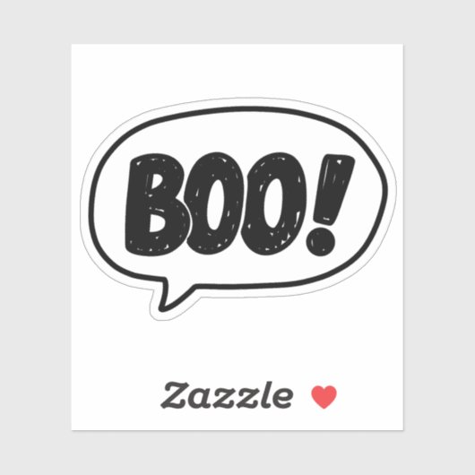 Boe doodle sticker (Vel)