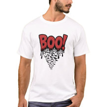 BOE! Druipende Rode Horror Tekst – Enge Halloween