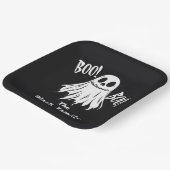 BOE! – Een spookachtige grijns Papieren Bordje (Gebogen)