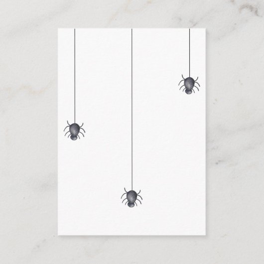 Boe! Ghost - hoe groot is mama's buik Informatiekaartje (Achterkant)