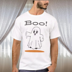 Boe! Grappig spook Halloween T-shirt