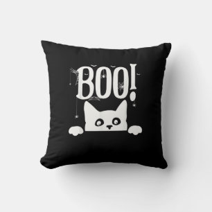 Boe! Grappig Verbergen Peekabo Scary Halloween Kussen