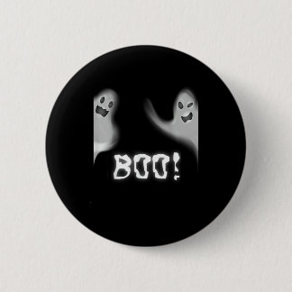 Boe! Grappig Verbergen Peekaboo Scary Halloween Ronde Button 5,7 Cm