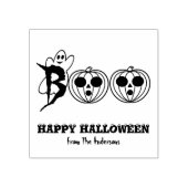 BOE! Halloween Ghost Pumpkins Rubberstempel (Afrduk)