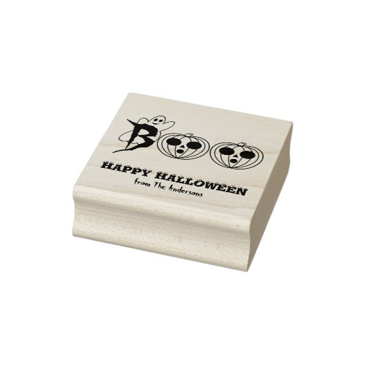 BOE! Halloween Ghost Pumpkins Rubberstempel (Stempel)