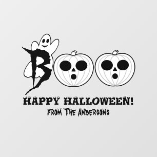 BOE! Halloween Ghost Window Cling Raamsticker