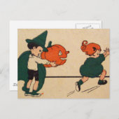 Boe! ( Halloween Kaart) Briefkaart (Voorkant / Achterkant)