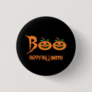 BOE! Halloween pompoen Button badge