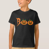 BOE! Halloween pompoen T-shirt (Voorkant)
