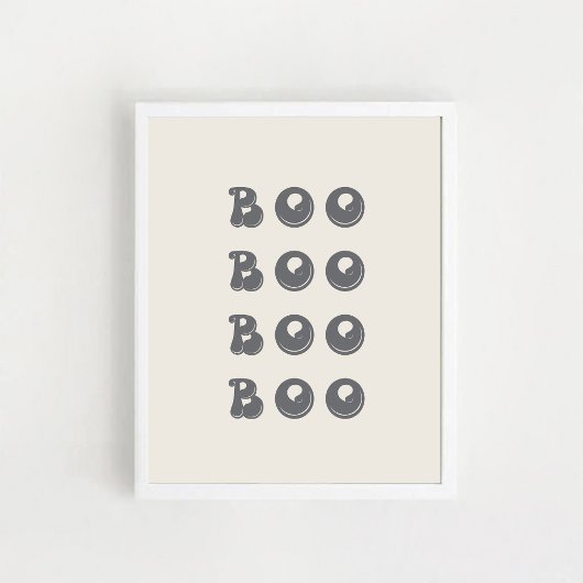 Boe! Halloween Poster