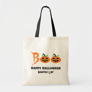 BOE! Halloween Pumpkin Loot Bag Tote Bag