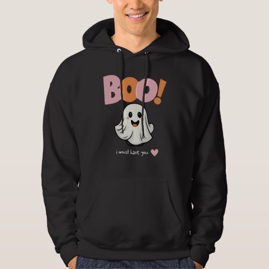 Boe! Ik moet je hebben - Black Hooded Sweatshirt (Voorkant)
