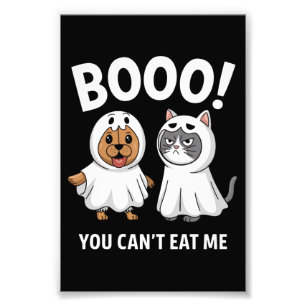 Boe Je Kunt Me Niet Opeten Honden En Katten Grappi Foto Afdruk