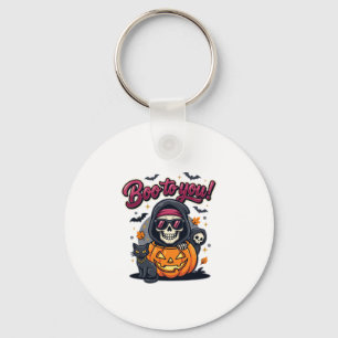 Boe naar Jou Halloween Skelet Pompoen Sleutelhanger