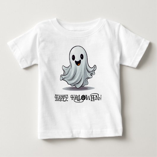Boe! Schattige Happy Fun Ghost (Voorkant)