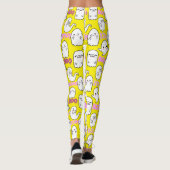 Boe, spookachtige feel.b Geel BG Leggings (Achterkant)