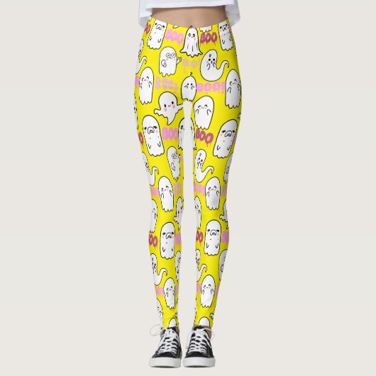 Boe, spookachtige feel.b Geel BG Leggings (Voorkant)
