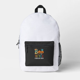 Boe To You Halloween Crew Ontwerp_1 Bedrukte Rugzak