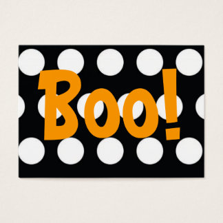 Boe! Treat Bag Label Visitekaartjes