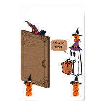 "Boe! Trick or treat?"