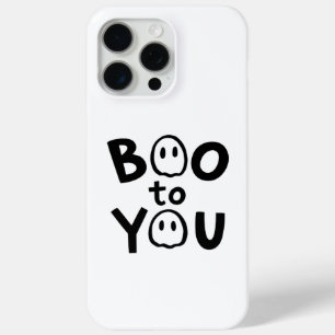 Boe voor Jou Schattige Geest Halloween iPhone 15 P Pro Max Hoesje