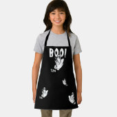 BOE! Vriendelijke Ghosts Halloween Schort (Insitu)